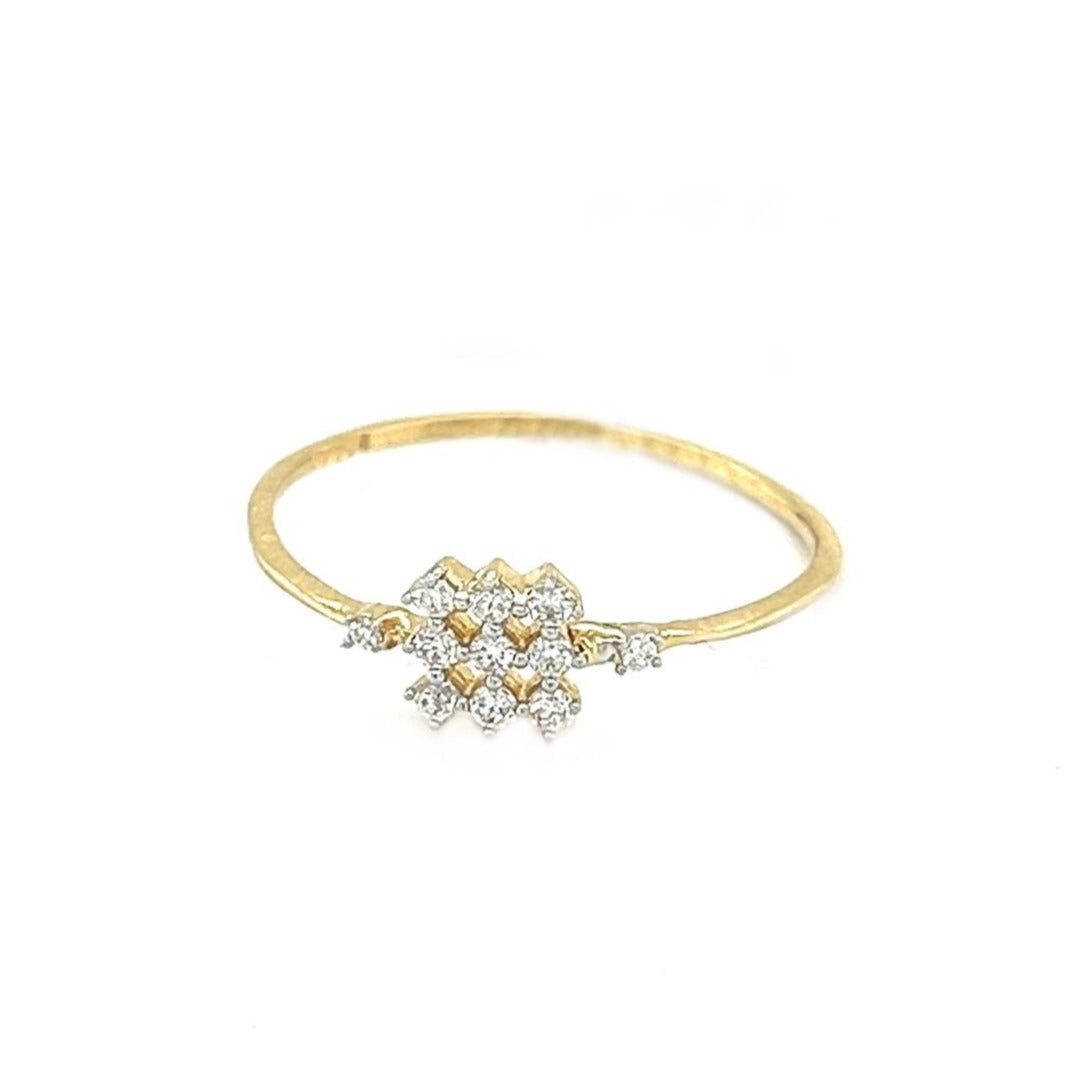 Beautiful Diamond Ring fits you in 18K Diamond Ring - S-SR012X