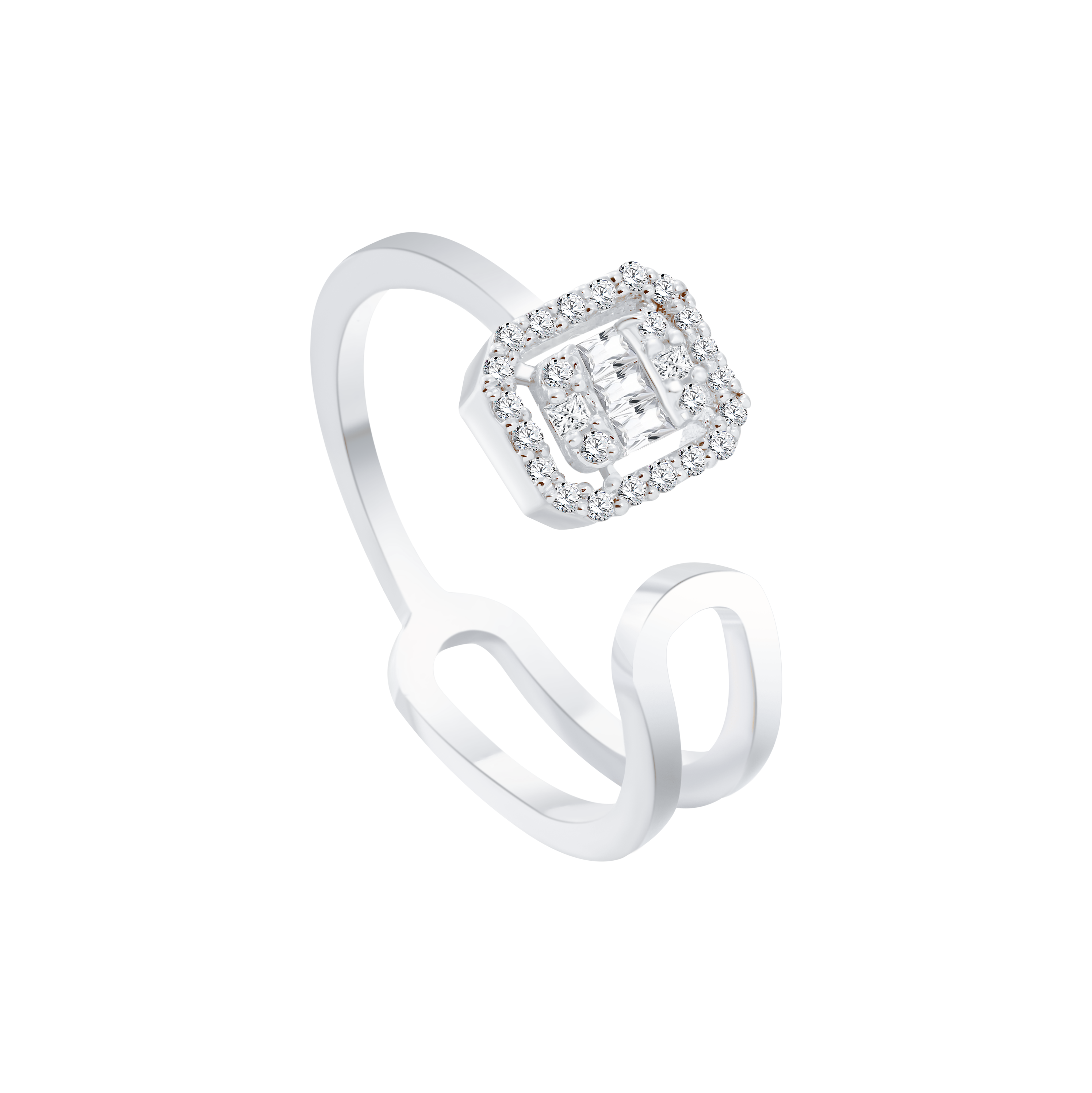 Beautiful Diamond Ring fits you in 18K Diamond Ring - S-R219S