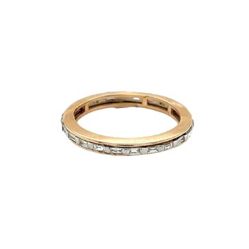 Full Eternity Diamond Ring in 18K Rose Gold - YT239359YA
